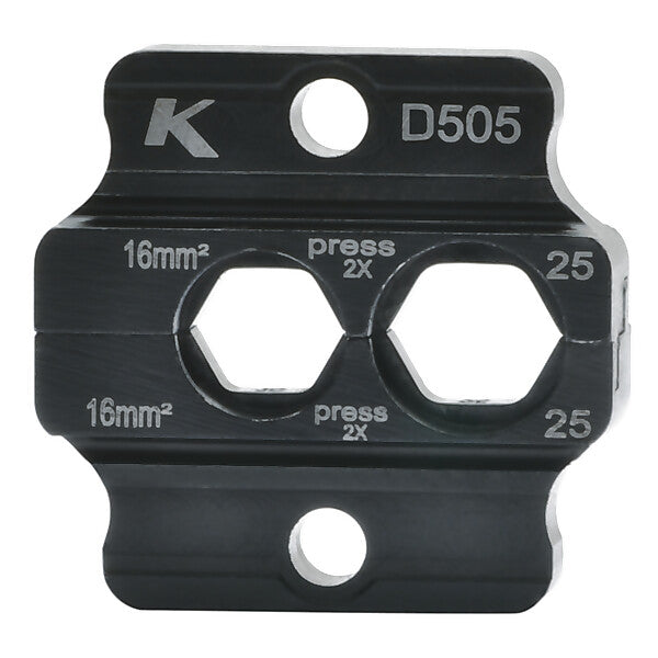 Klauke Presseinsatz D-Reihe, 6 - 16 mm² D504